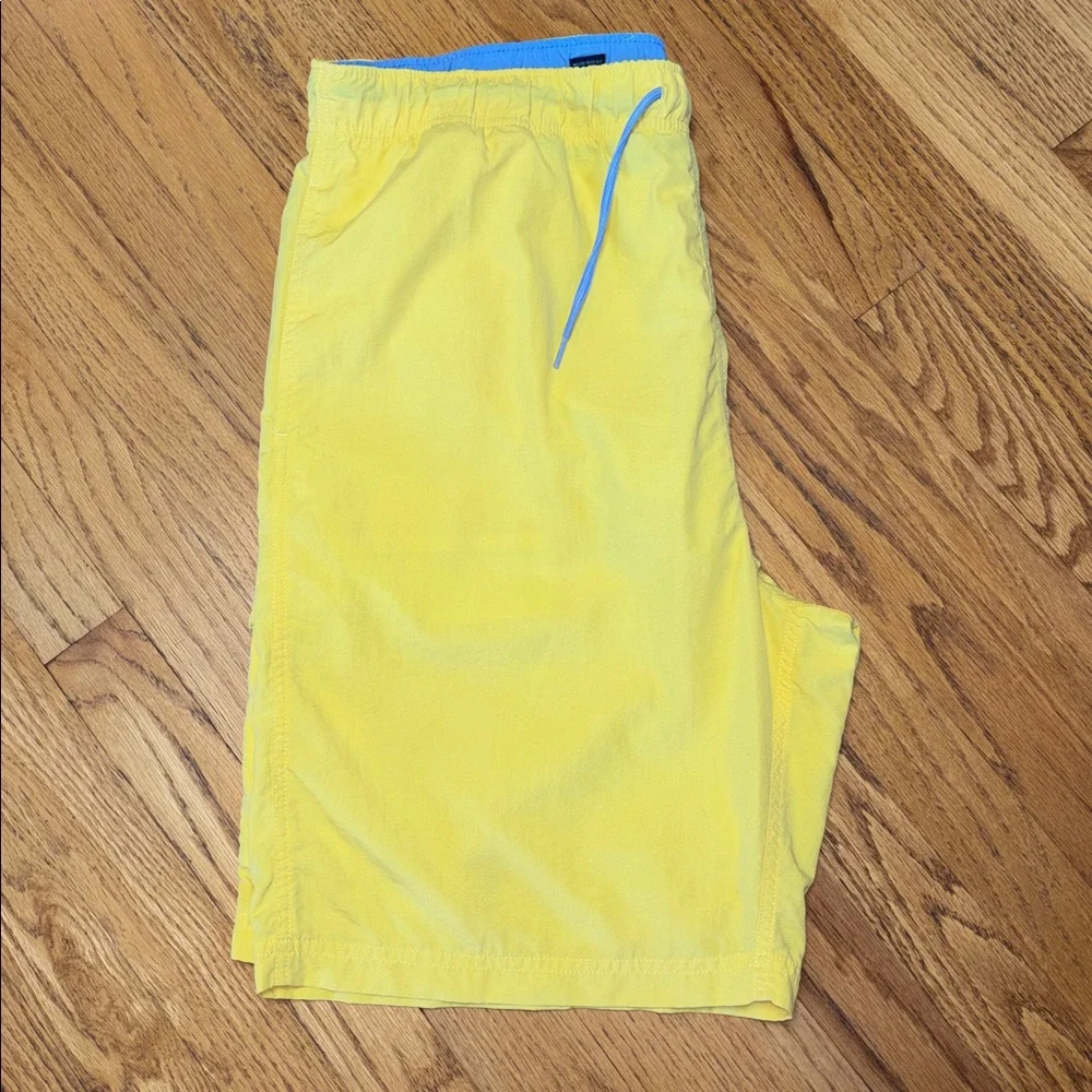 Polo Ralph Lauren Traveler Classic w/Cargo Pocket Yellow Swim Trunk/Short Large